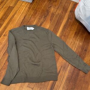 Men's Olive Sweater by Alex Crane